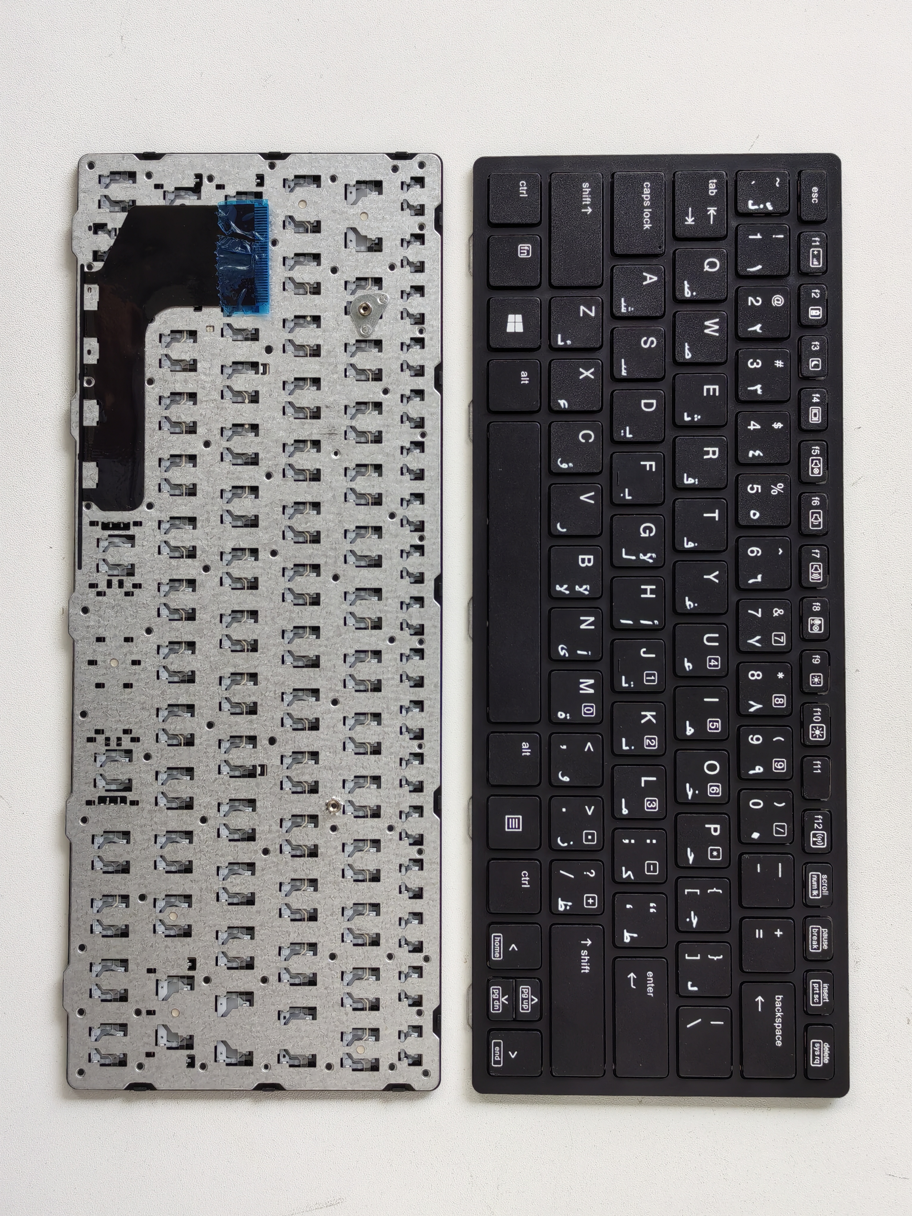 Picture of New Replacement Laptop Keyboard For HP 810G1 BLACK FRAME BLACK (OEM) AR Layout